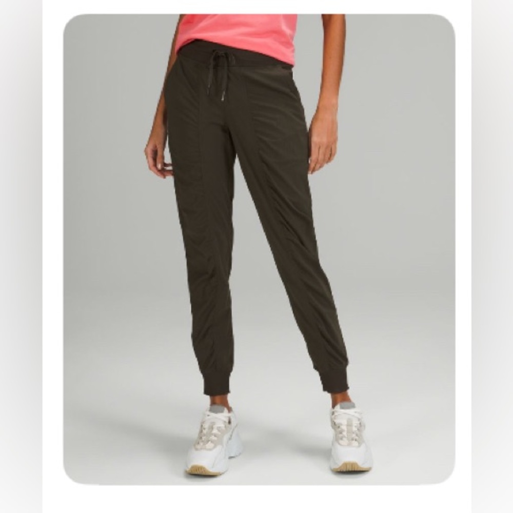 Lululemon Dark Olive Dance Studio Joggers Size 14